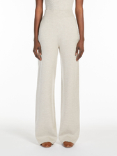 ウール ニット パンツ