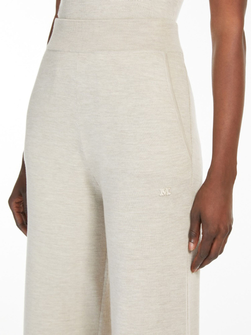 ウール ニット パンツ 詳細画像 サンド 3