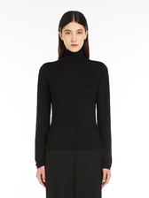 ピュア カシミヤ ハイネック ニット