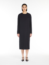 テクニカル ジャージー ロング ドレス