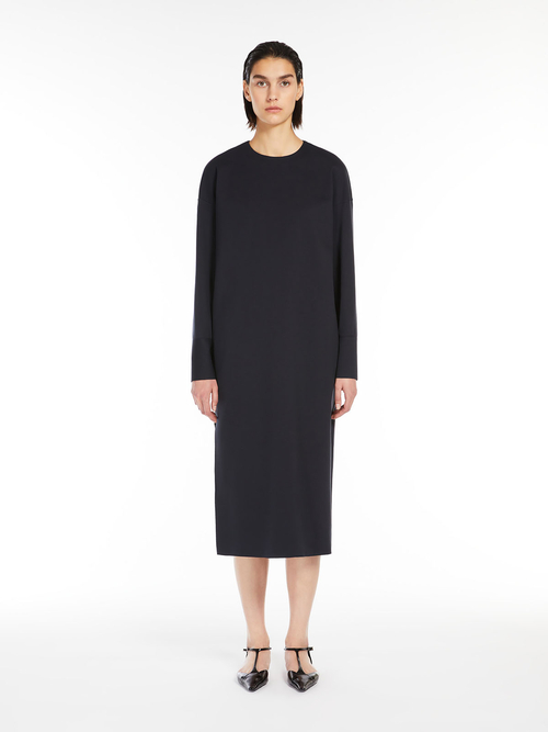 テクニカル ジャージー ロング ドレス