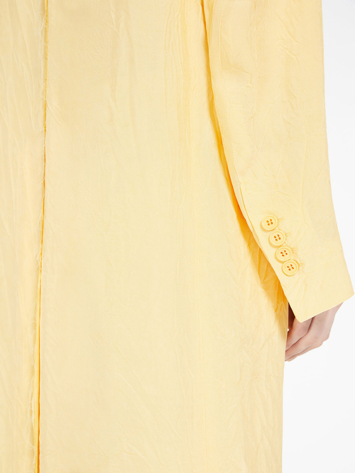 レーヨン ダブルブレスト コート 詳細画像 イエロー 4