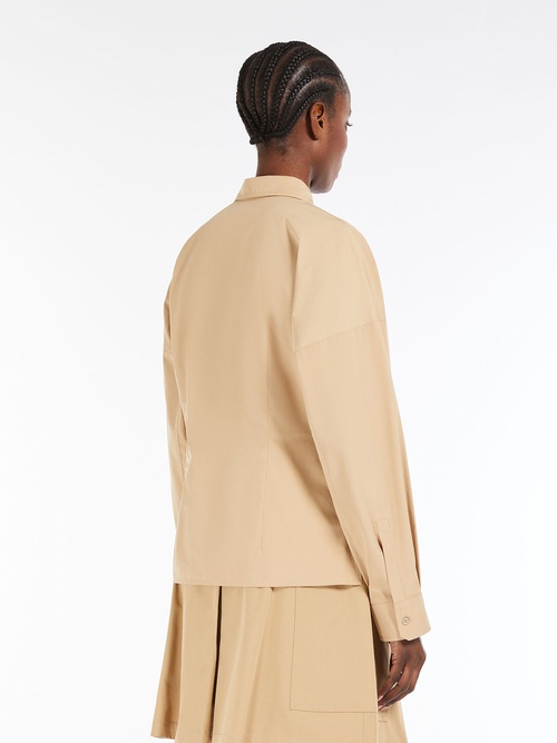 コットン ポプリン シャツ 詳細画像 ベージュ 2