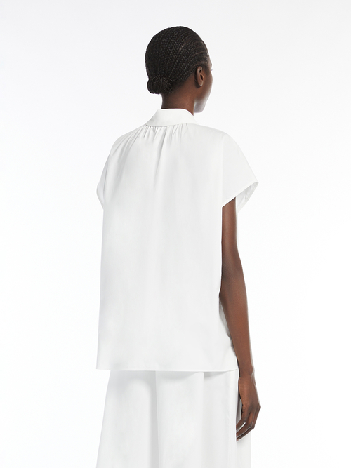 ルーズ フィッティング コットン シャツ　 詳細画像 ホワイト 3