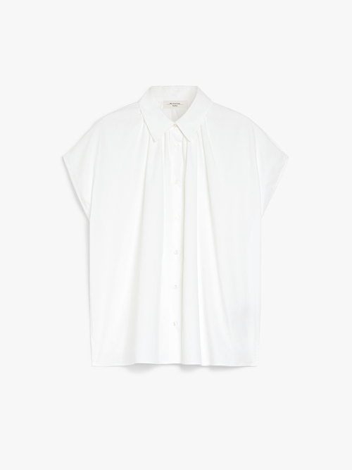 ルーズ フィッティング コットン シャツ　 詳細画像 ホワイト 4