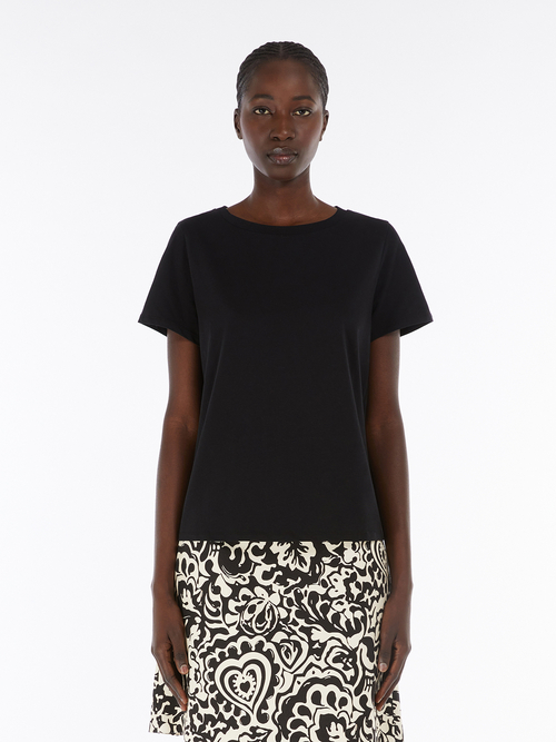 オーガニック コットン ジャージー Tシャツ 詳細画像 ブラック 2