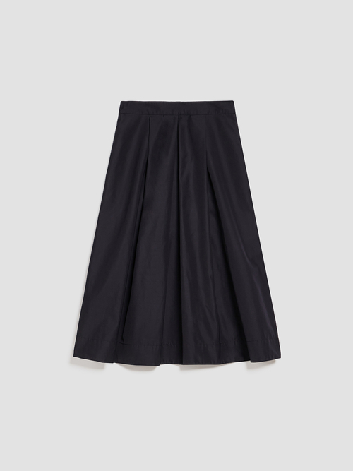  サテン ミディ カローラ スカート 詳細画像 ネイビー 4