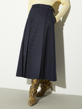  キルトスタイル フランネル スカート