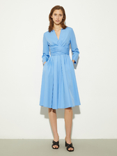  コットン ポプリン ドレス