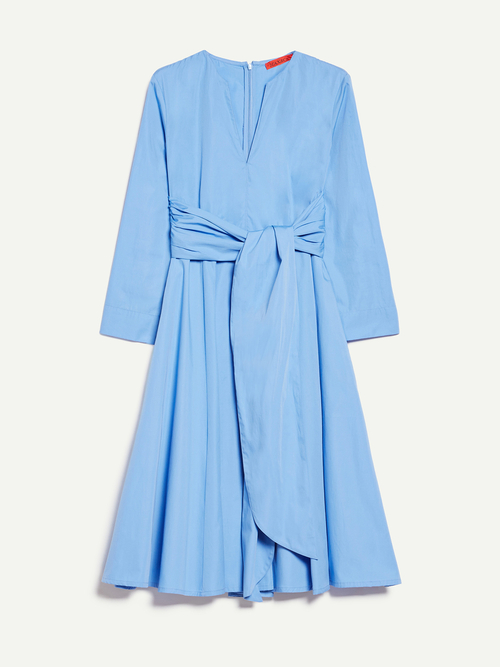  コットン ポプリン ドレス 詳細画像 スカイブルー 4