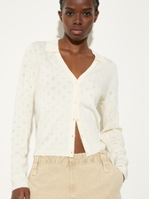  ポインテルニット カーディガン