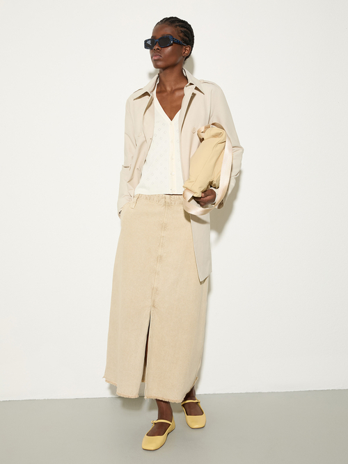  ポインテルニット カーディガン 詳細画像 オプティックホワイト 5