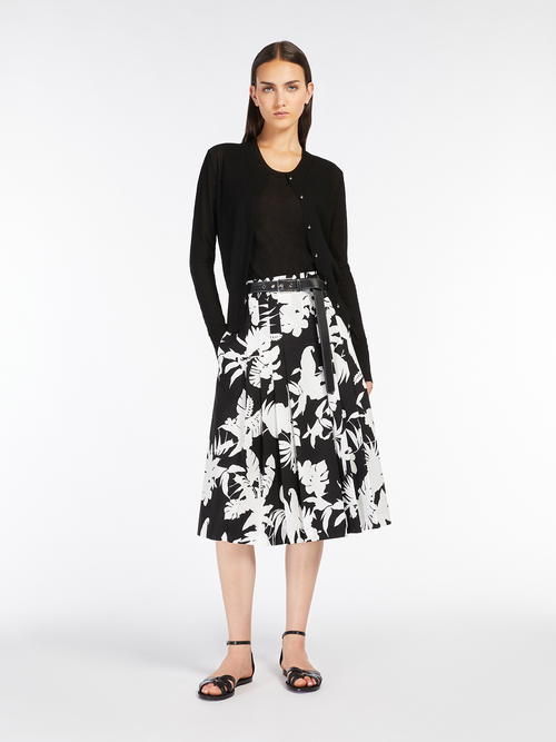 ビスコース ヤーン カーディガン 詳細画像 ブラック 5