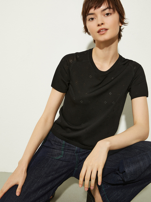  ポインテル ニット Tシャツ 詳細画像 ブラック 7