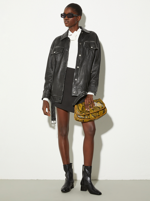  ボウタイ リブ ニット 詳細画像 ホワイト 5