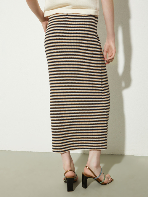  3D ジャージー ペンシルスカート 詳細画像 ミッドナイトブルー 2