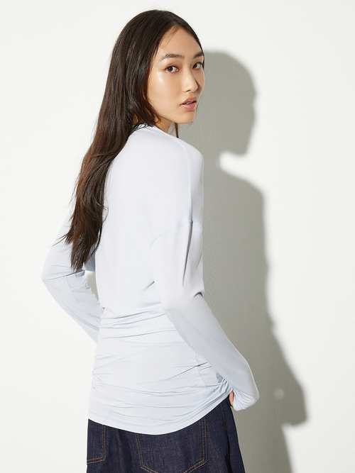  アシンメトリー Tシャツ 詳細画像 イエロー 6