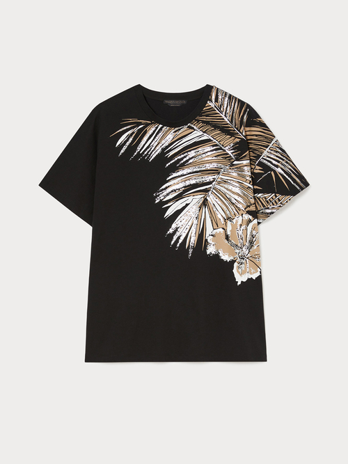 ピュア コットン ジャージー Tシャツ(※ブランド独自サイズ) 詳細画像 ブラック 5