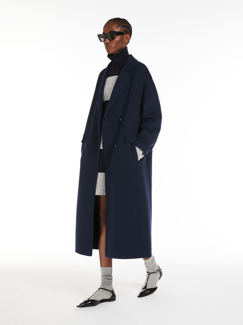 ウール カシミヤ ニット ドレス 詳細画像 ミッドナイトブルー 4