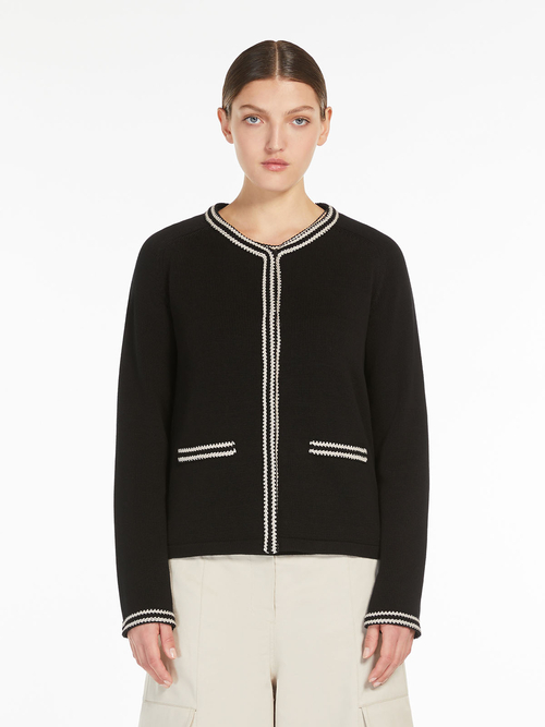 ピュア コットン カーディガン