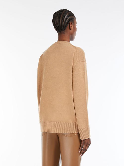 ウール カシミヤ ニット 詳細画像 キャメル 6