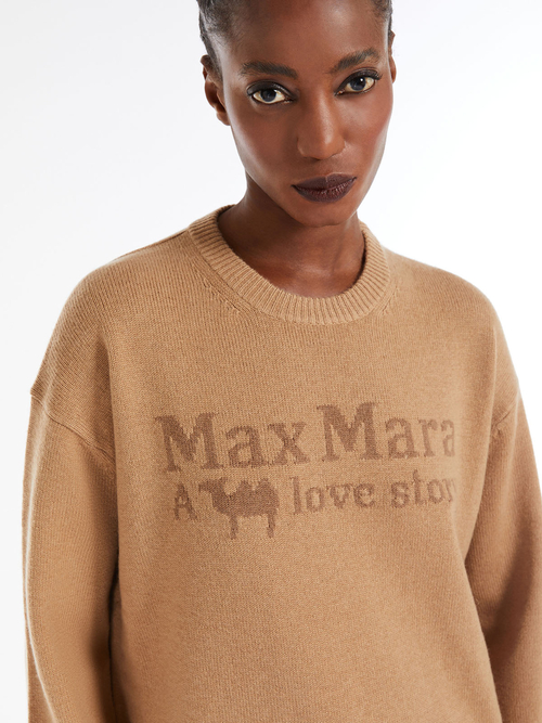 ウール カシミヤ ニット 詳細画像 キャメル 7