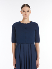 ピュア コットン ボレロ カーディガン