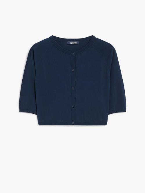 ピュア コットン ボレロ カーディガン 詳細画像 ウルトラマリン 5