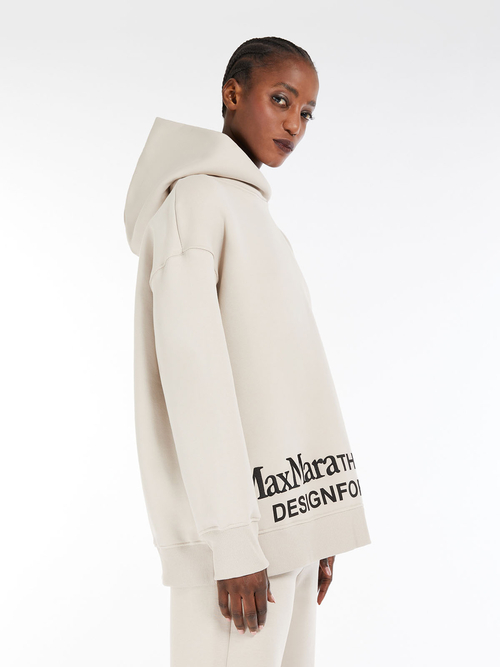 コットン ジャージー ロゴ スウェット 詳細画像 ベージュ 3