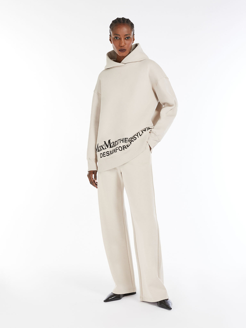 コットン ジャージー ロゴ スウェット 詳細画像 ベージュ 5