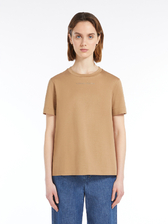 ピュア コットン ジャージー Tシャツ