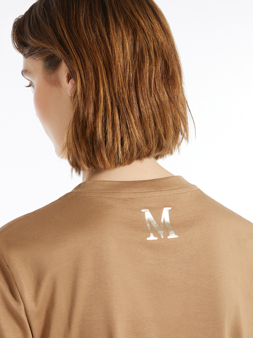 ピュア コットン ジャージー Tシャツ 詳細画像 キャメル 9